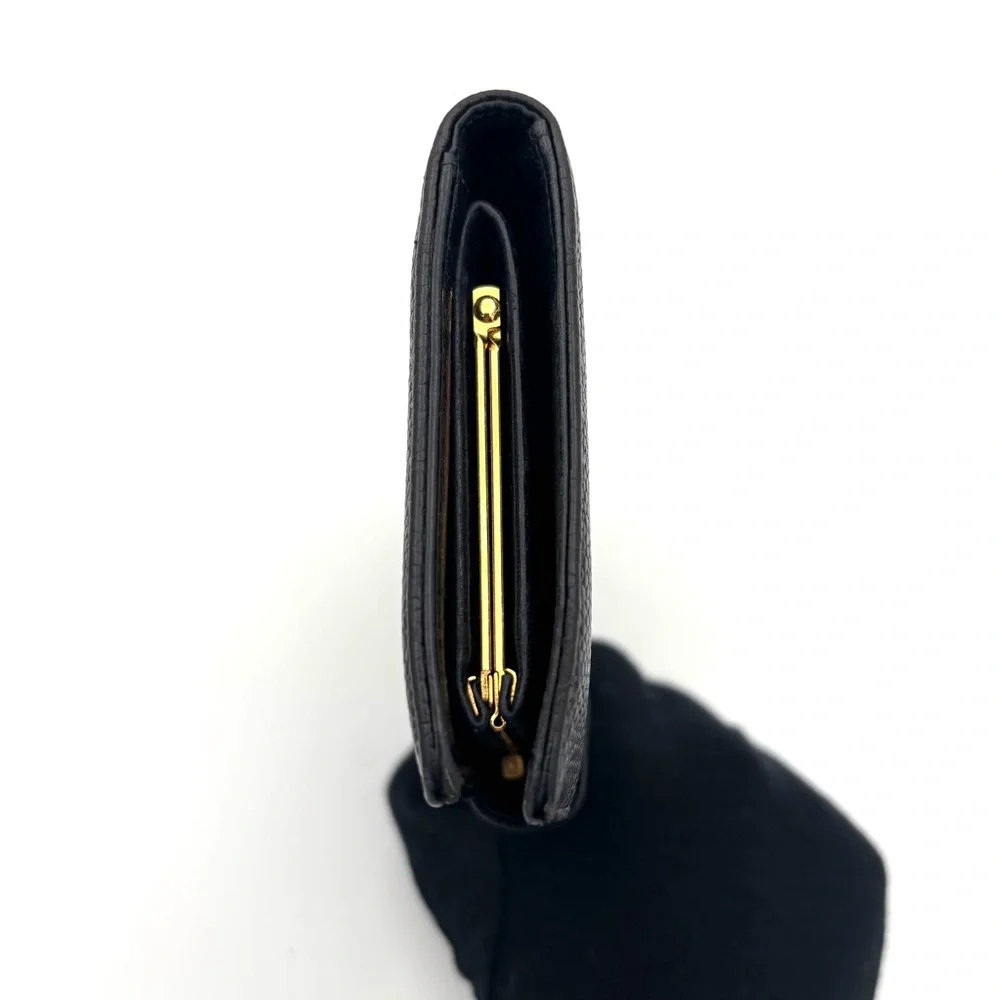 CHANEL Caviar Black wallet with Iconic CC Logo - Picture 3 of 8